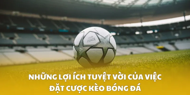 Những lợi ích tuyệt vời của việc đặt cược kèo bóng đá