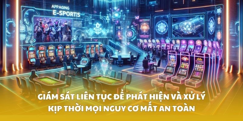 Giám sát liên tục để phát hiện và xử lý kịp thời mọi nguy cơ mất an toàn